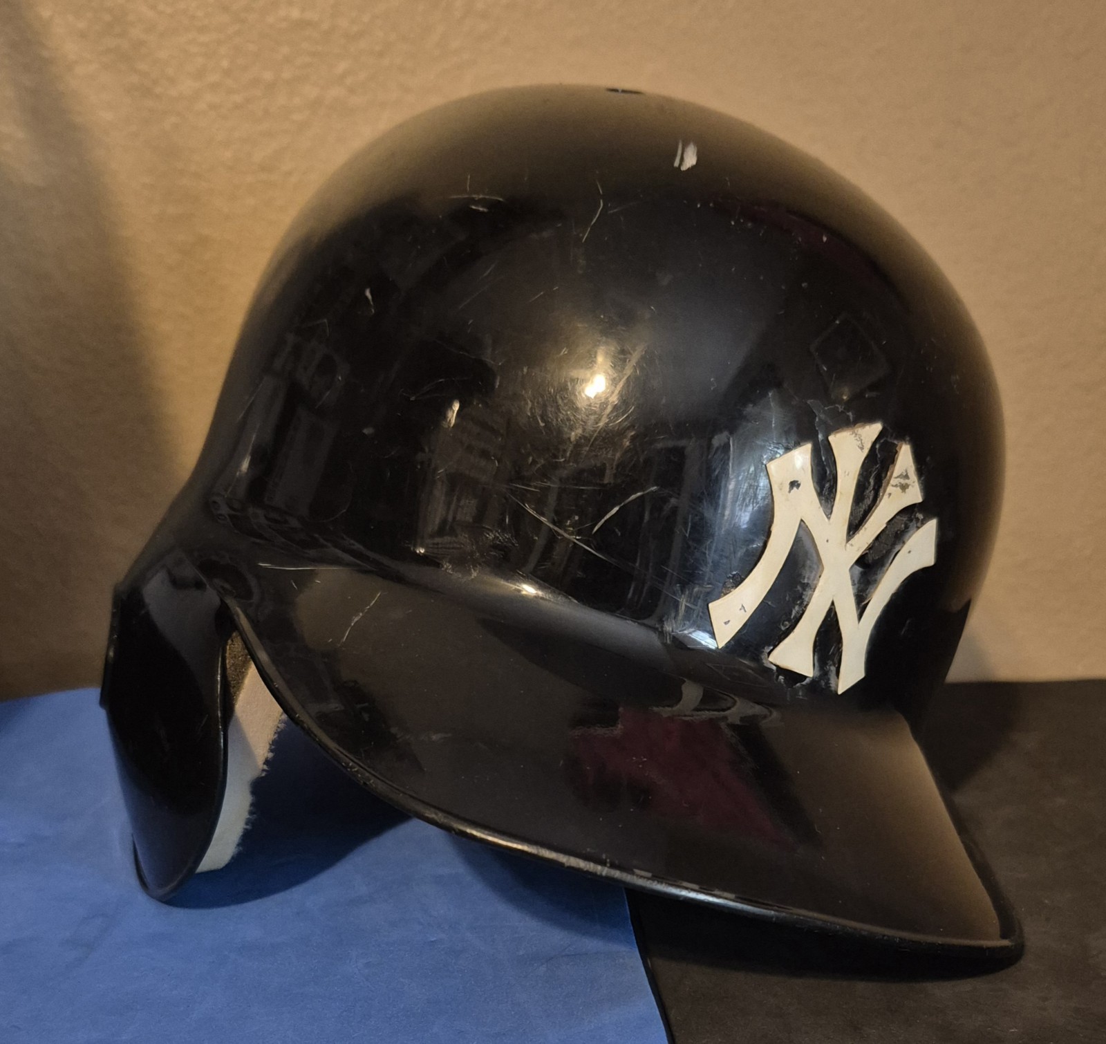 New York Yankees Game Used Worn Batting Helmet