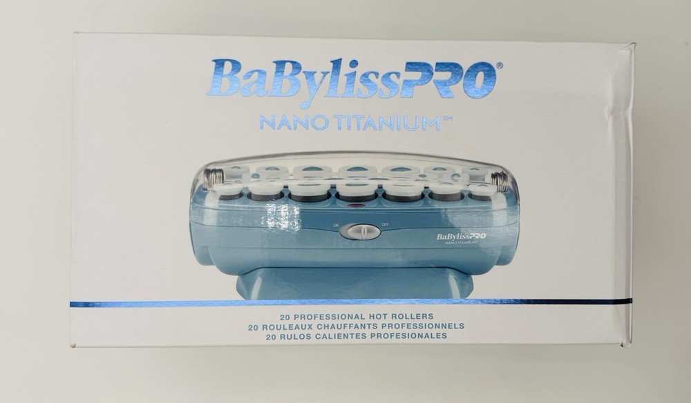 BabylissPRO Nano titanium 20 Hot Rollers
