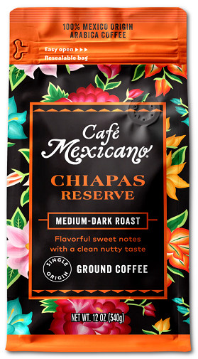 Cafe Mexicano Chiapas Reserve Ground Coffee 2 Pack