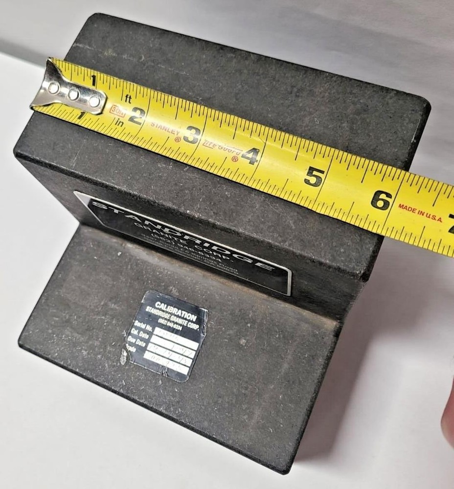 Standridge PRECISION Granite Step Inspection Plate