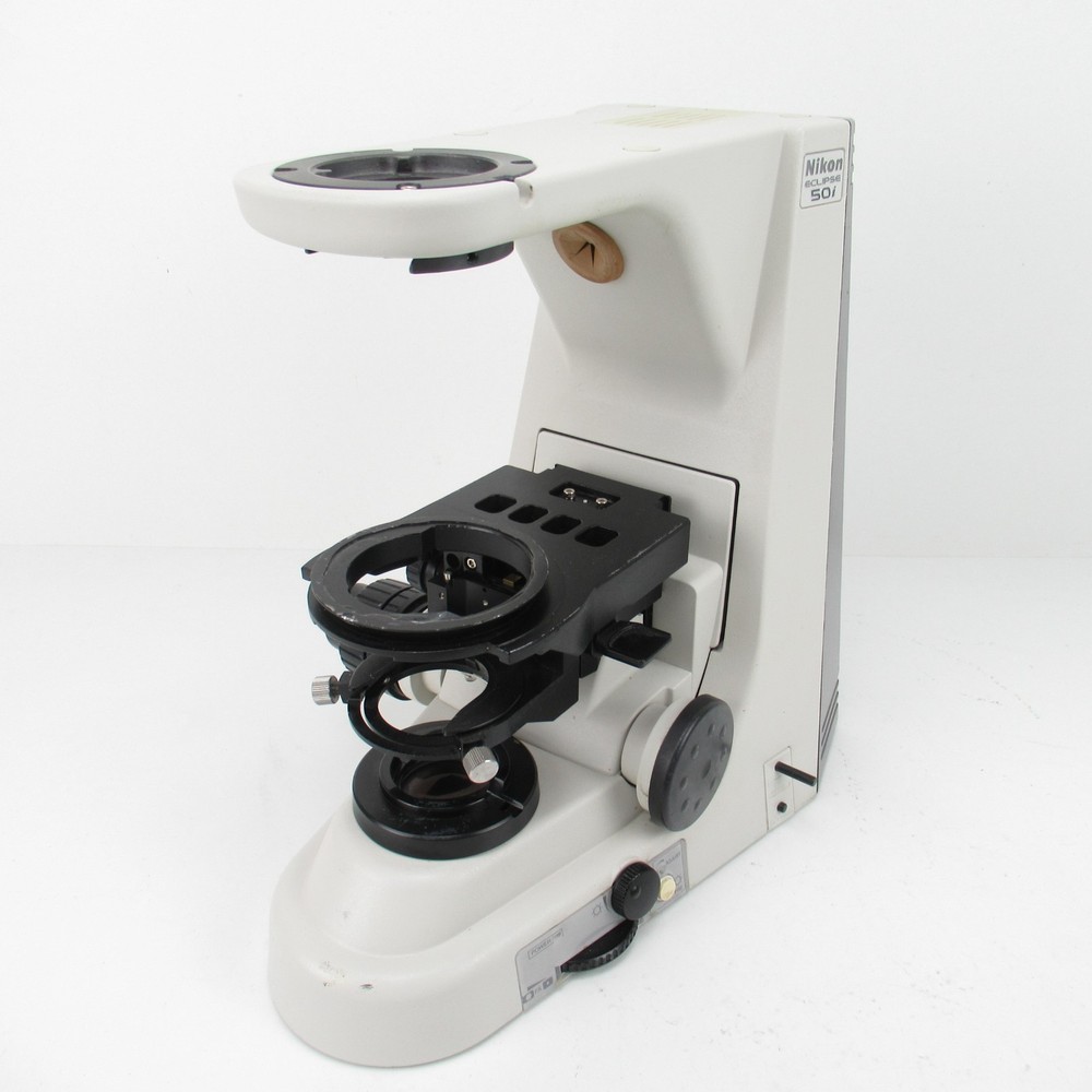 NIKON ECLIPSE 50i MICROSCOPE BODY/STAND - DEFECTIVE/MULTIPLE ISSUES
