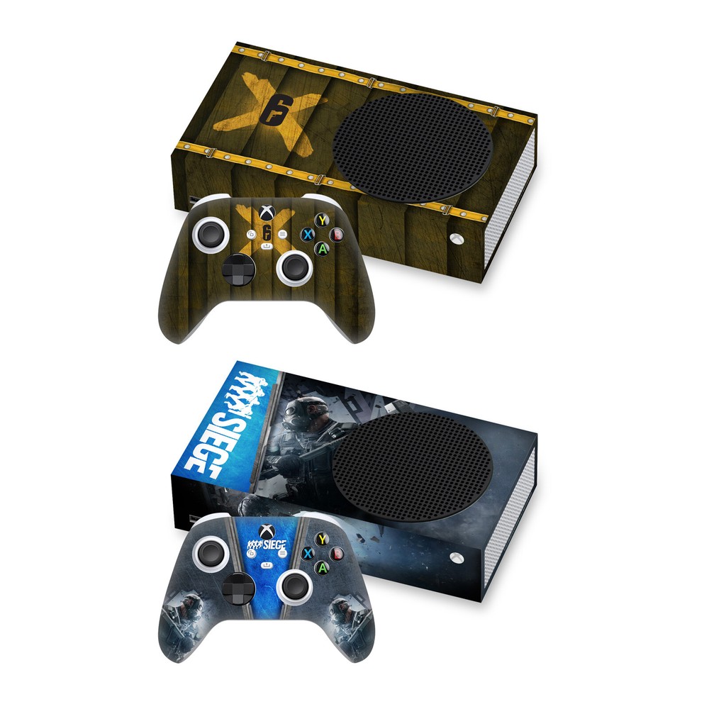 TOM CLANCY'S RAINBOW SIX SIEGE GRAPHICS VINYL SKIN SERIES S CONSOLE & CONTROLLER
