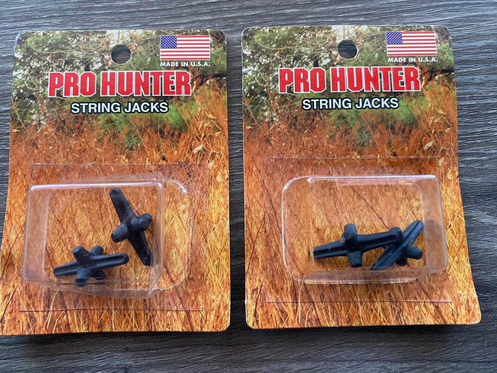 2 PACKS BOWSTRING SILENCERS GWS String Jacks REDUCE BOW STRING NOISE VIBRATION