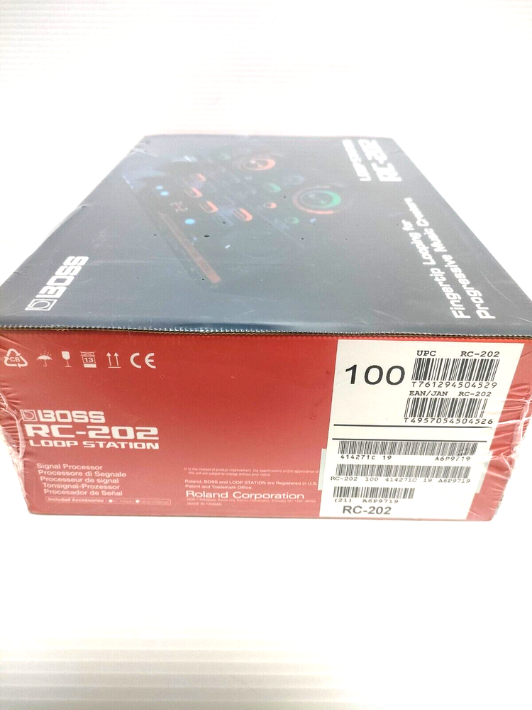 Boss RC-202 Multi Effects DJ Loop Station Looper Work w/AC Adapter From JAPAN