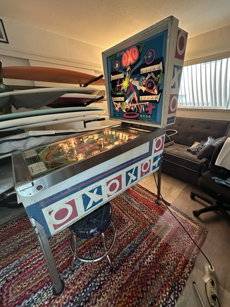 Williams XOX Pinball Machine 1973