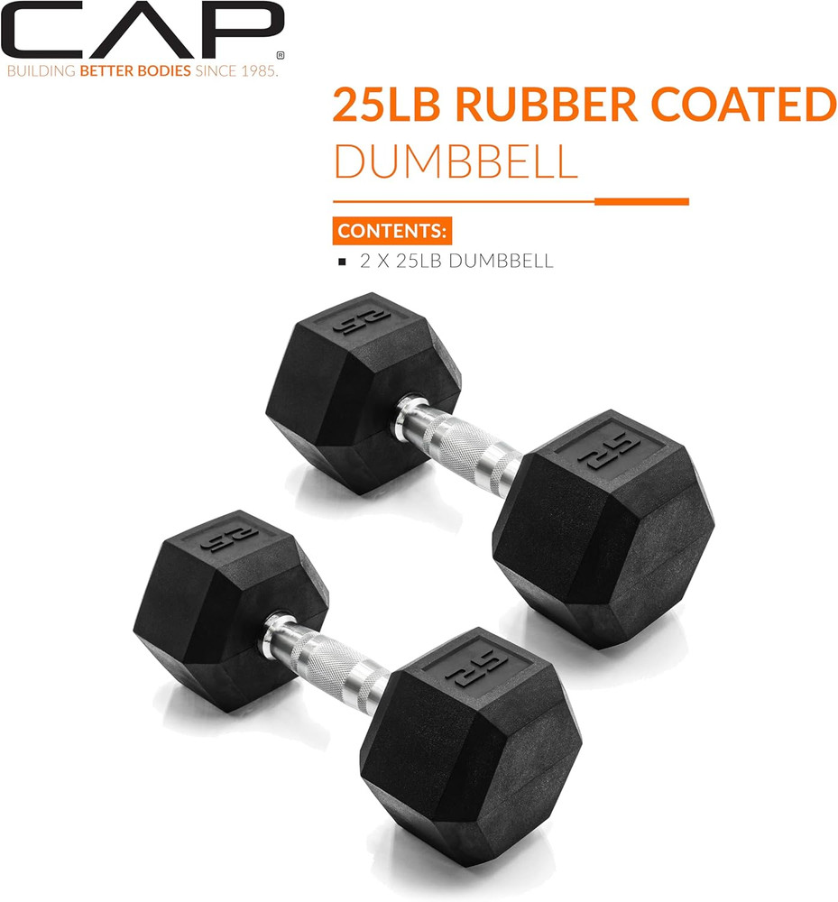 Barbell Coated Dumbbell Weight | Multiple Options Pairs & Sets