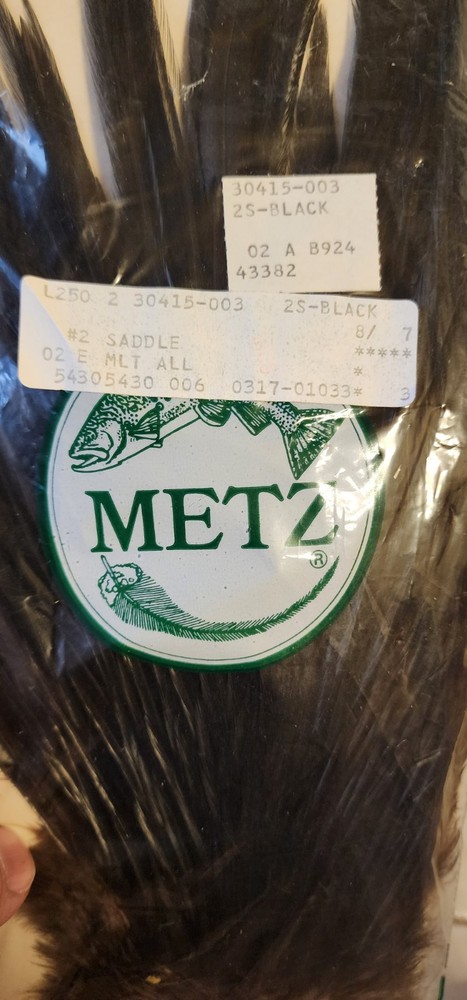 Metz Saddle Black Grade 2