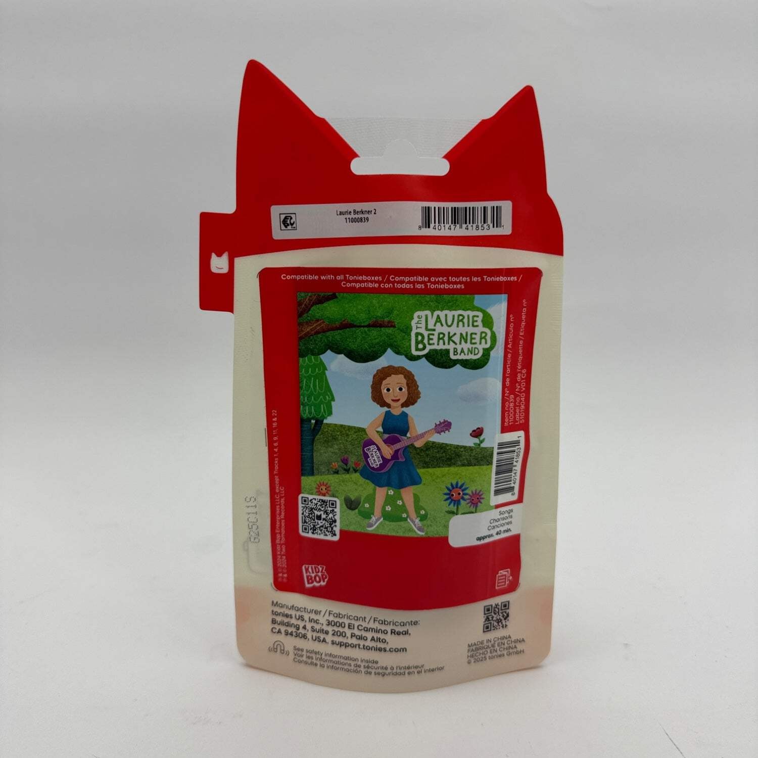 New Tonies Laurie Berkner 2 Audio Figurine 11000839