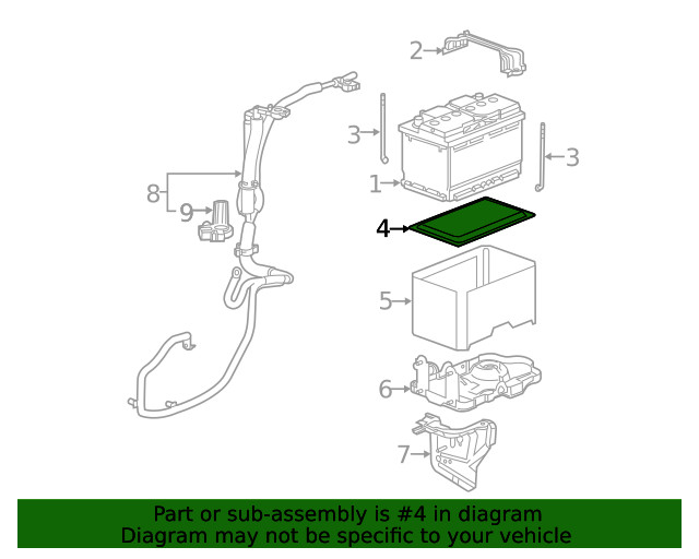 Genuine GM Insulator 96627047