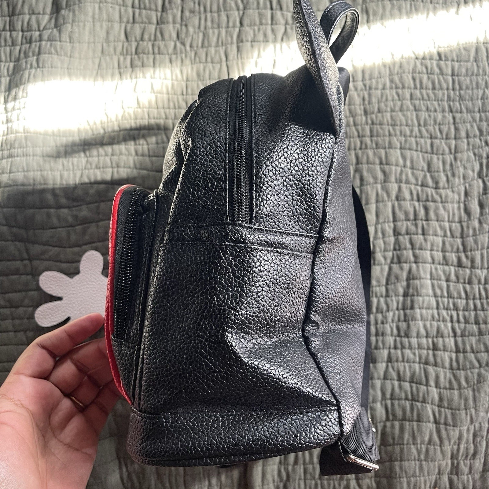 Disney Mickey Mouse Mini Backpack With Ears NWT