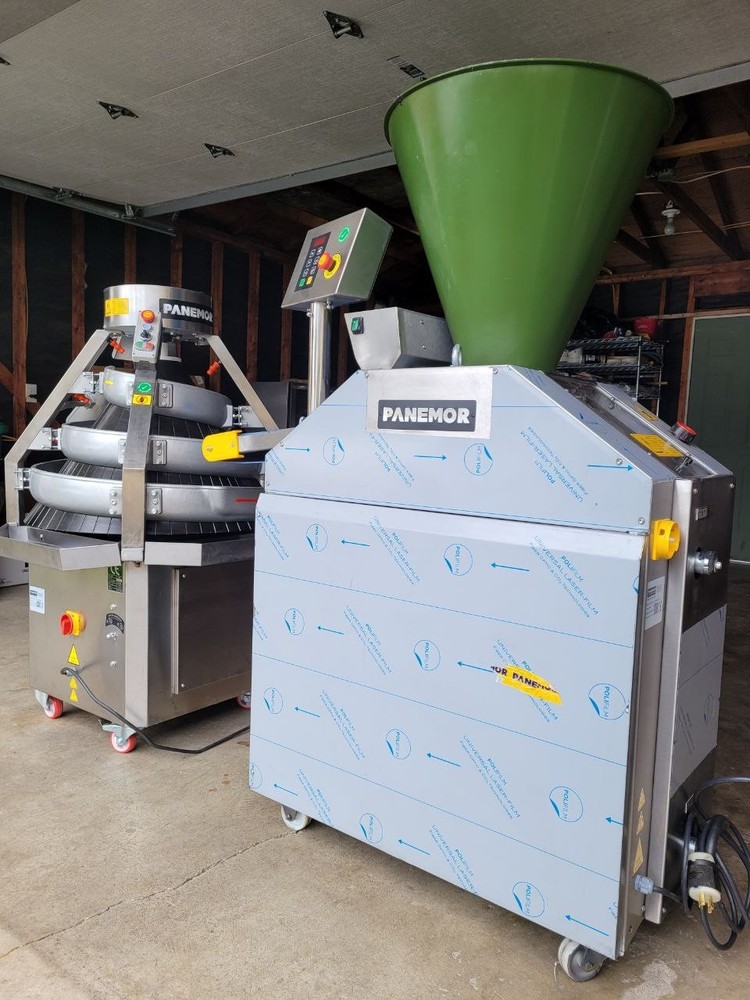 Volumetric Dough Divider & Conical Rounder Machines