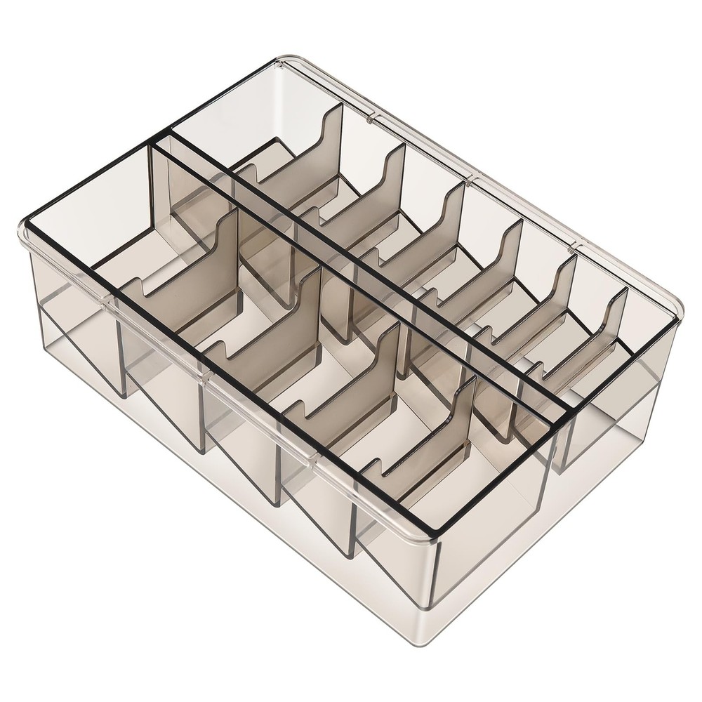 Clipper Guard Holder Organizer with 12 Slots, Sturdy PC Material