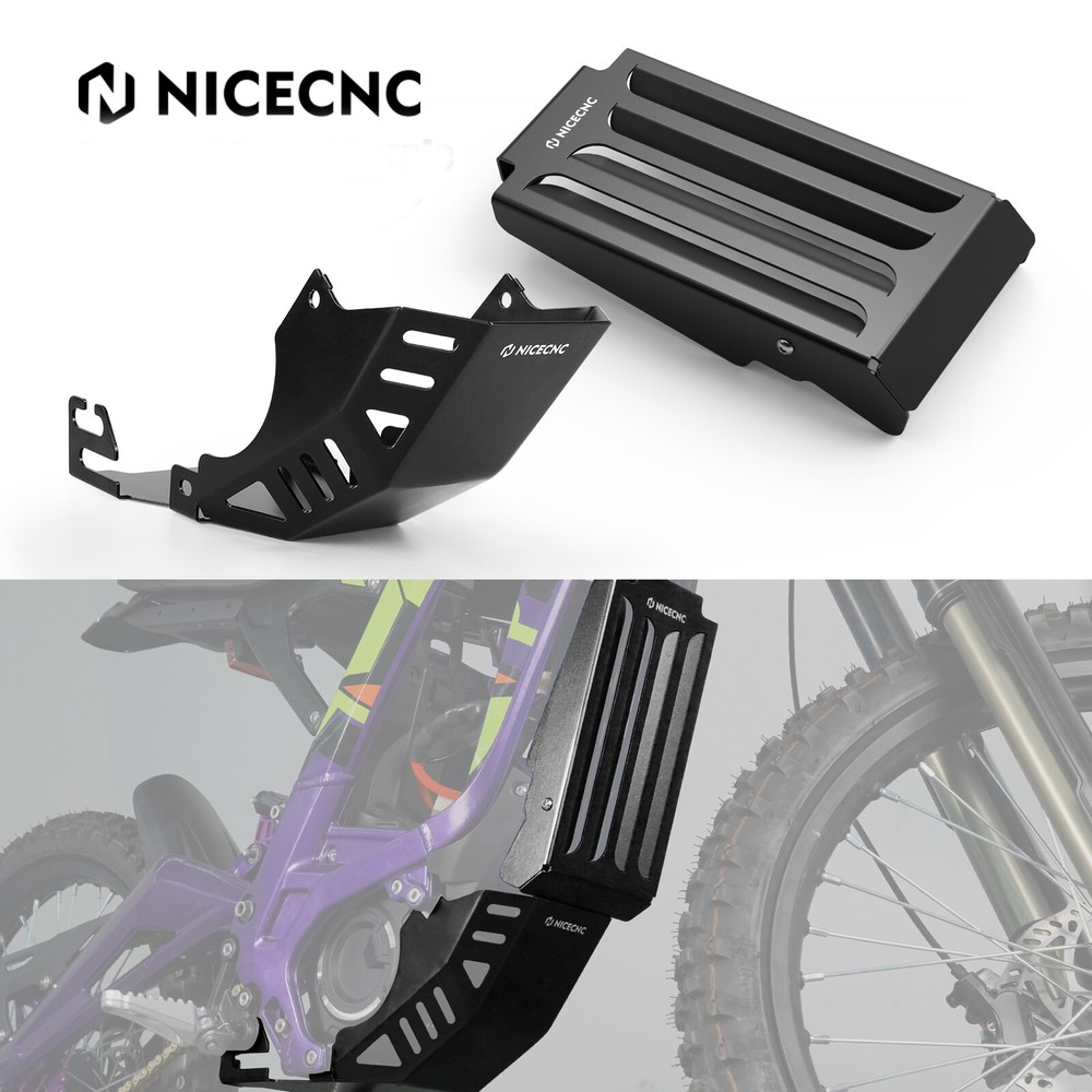 NICECNC Engine Skid Plate Cover Controller Guard For Surron Light Bee X S L1E