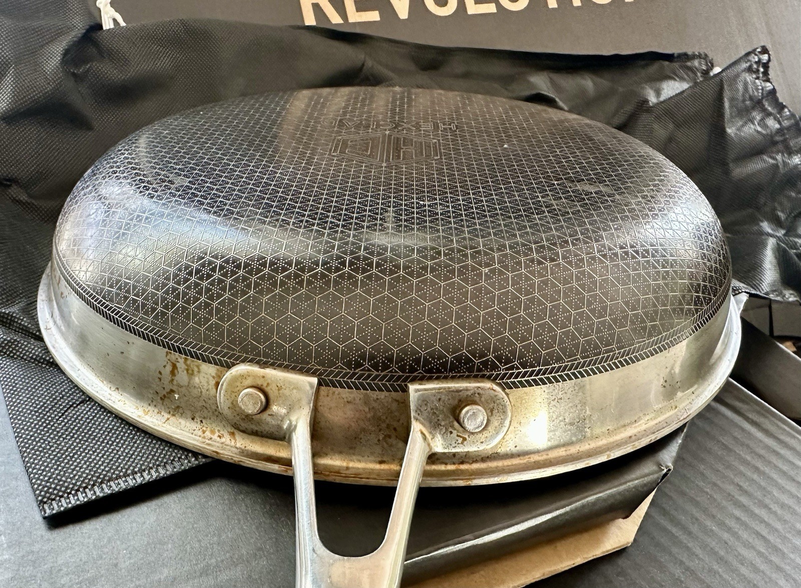 HexClad Hybrid Nonstick Cookware Set 7-Piece - Light Use - Free Shipping