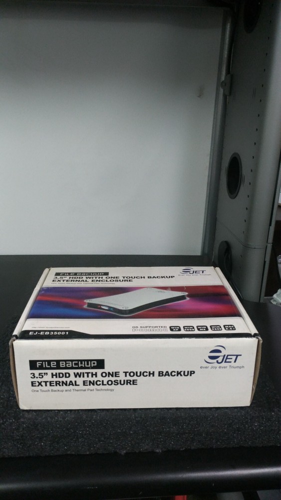 JET EJ-EB35001 3.5" External Enclosure Only