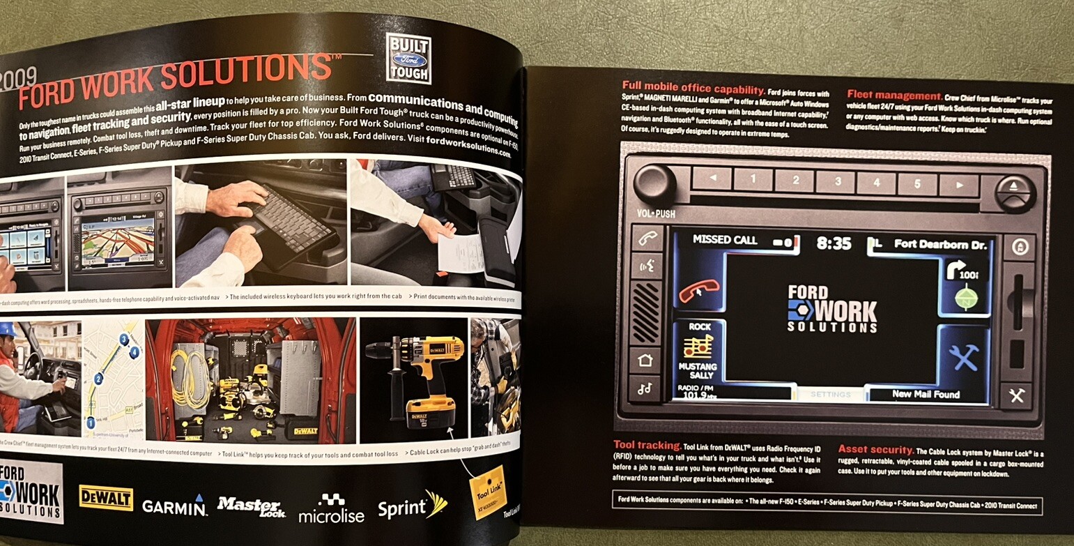 2009 Ford Commercial Trucks Dealer Sales Brochure