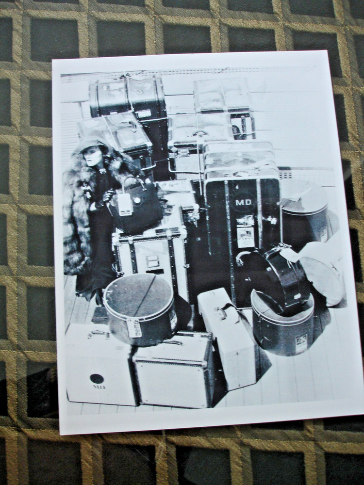 Marlene Dietrich Luggage