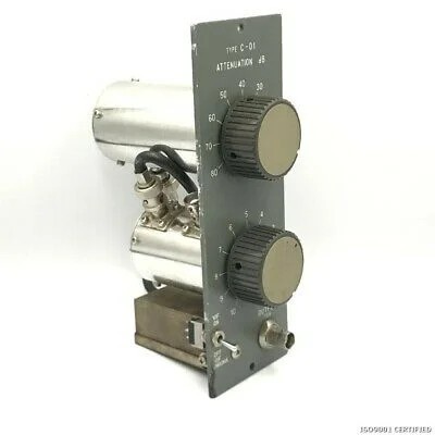0-90DB 1DB/STEP SMA ROTARY ATTENUATOR ASSEMBLY TEXSCAN