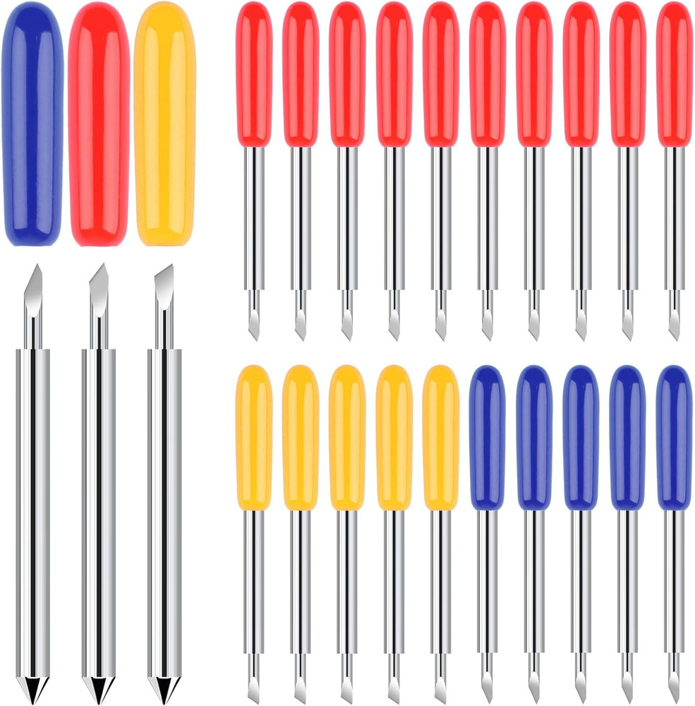 40 PCS Replacement Cutting Blades, Fine Point Blade Compatible with Explore Air