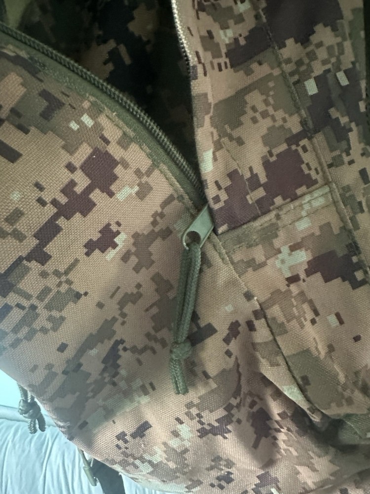 Mill Spec Plus Camo Backpack with Pockets On Both Sides