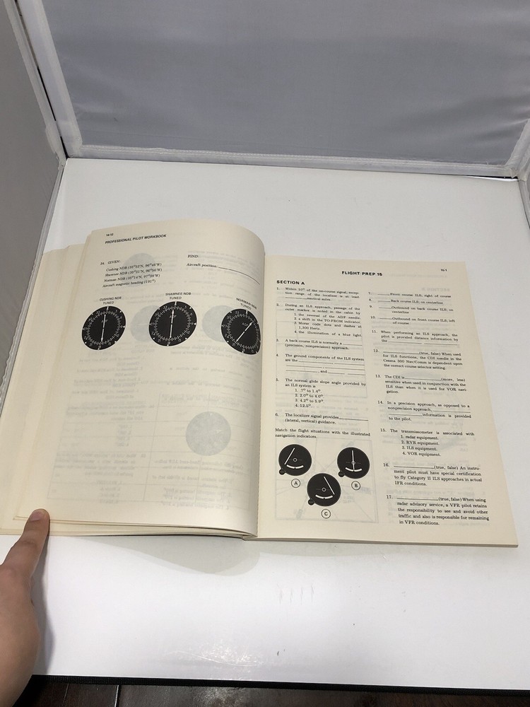 Cessna Pilot Center Soft Shell Case, Training Workbook, Plotter & Fuel Tester