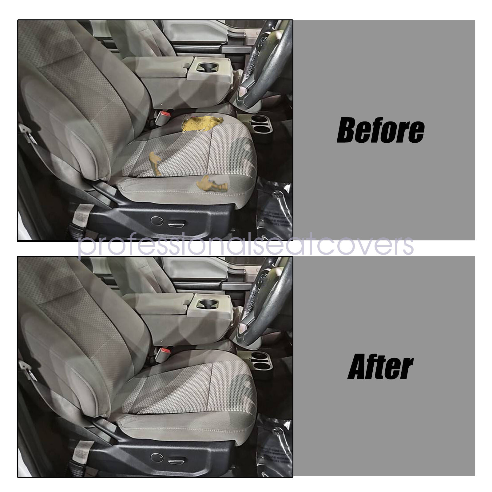 2015 to 2020 For Ford F150 F-150 XLT Driver Bottom Seat Foam Cushion Front Side