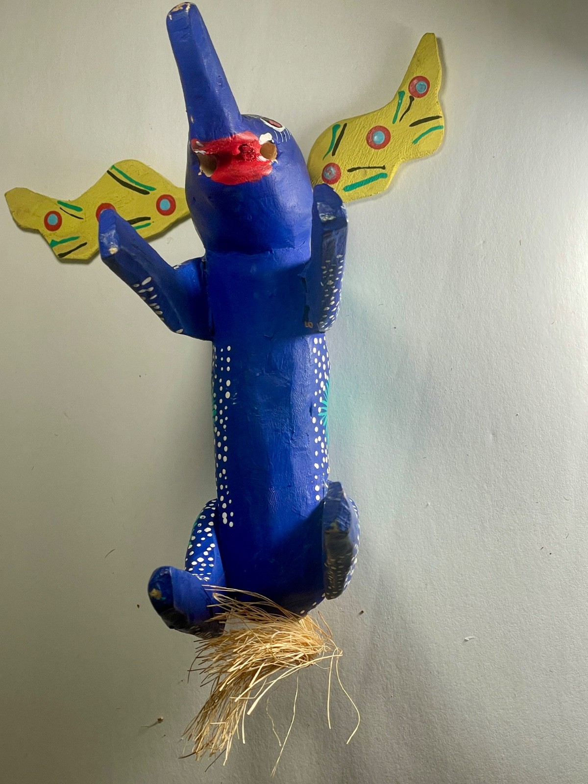 Manuel Jimenez~Oaxaca Alebrije Wood Animal Carving! Rare Early Piece of His!