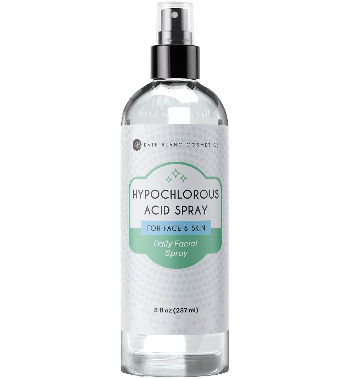 Hypochlorous Acid Spray for Face and Skin. Gentle Facial Cleanser for Acne-Prone