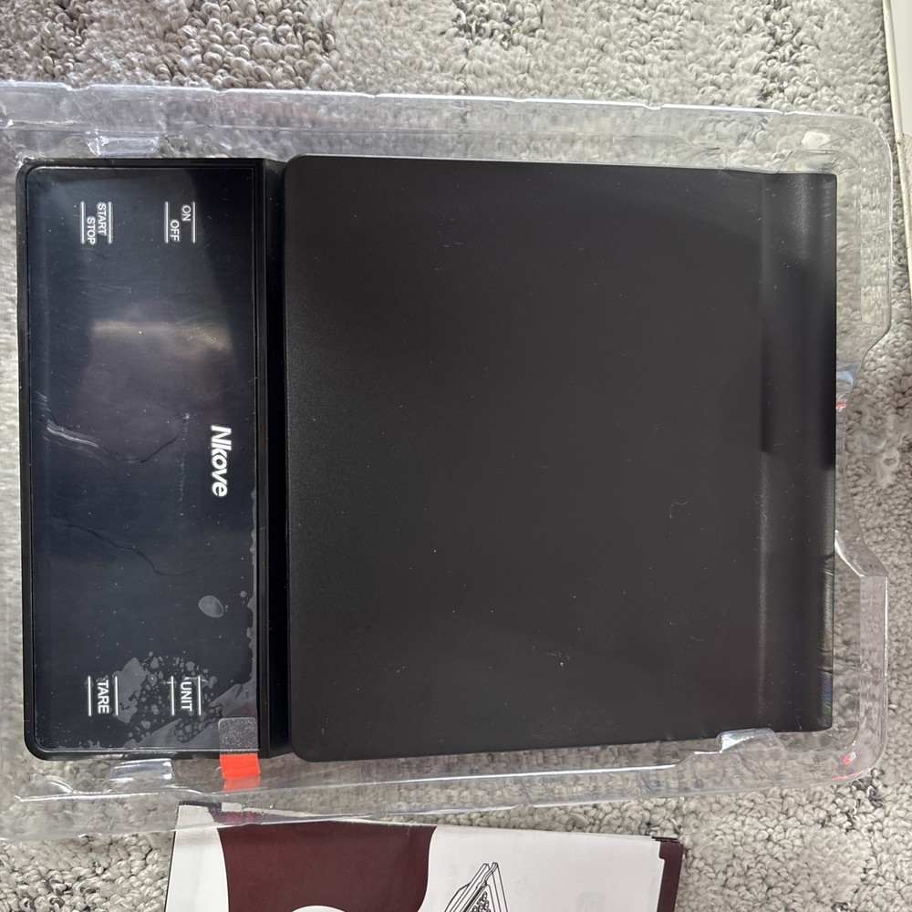 Digital Coffee Scale with Timer 3kg/0.1g High Precision Tare Function for Pour O