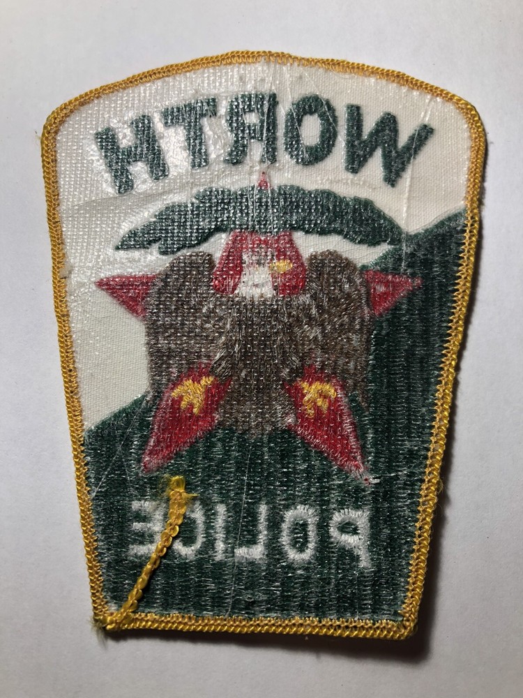 Worth Illinois Police Patch