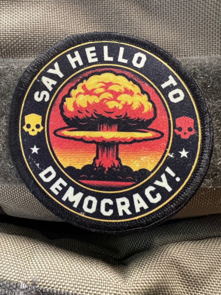 Helldivers 2 USA Flag / Super Earth Flag Morale Patch