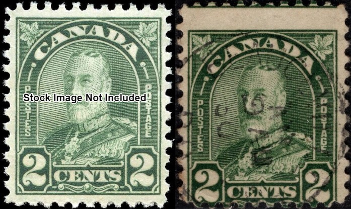 Perfectly Flawed Error-EFO Canada SN 164 Used - Misperf