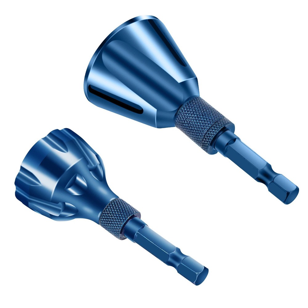 Drill Bit Deburring Chamfer Tool 1/4'' Hex Shank For Thread Repair Remove Burr