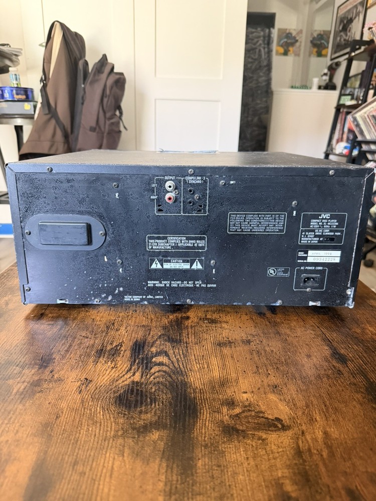 JVC XL-MC222 200 Compact Disc CD Automatic Changer Player