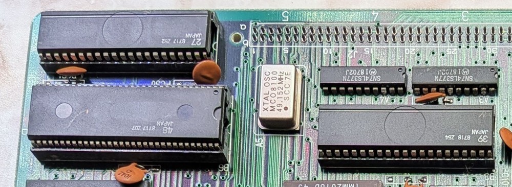 PAC-MANIA PCB PC Boad Namco 1987 SYSTEM-1 JAMMA Mint Condition No Hacks/Repairs