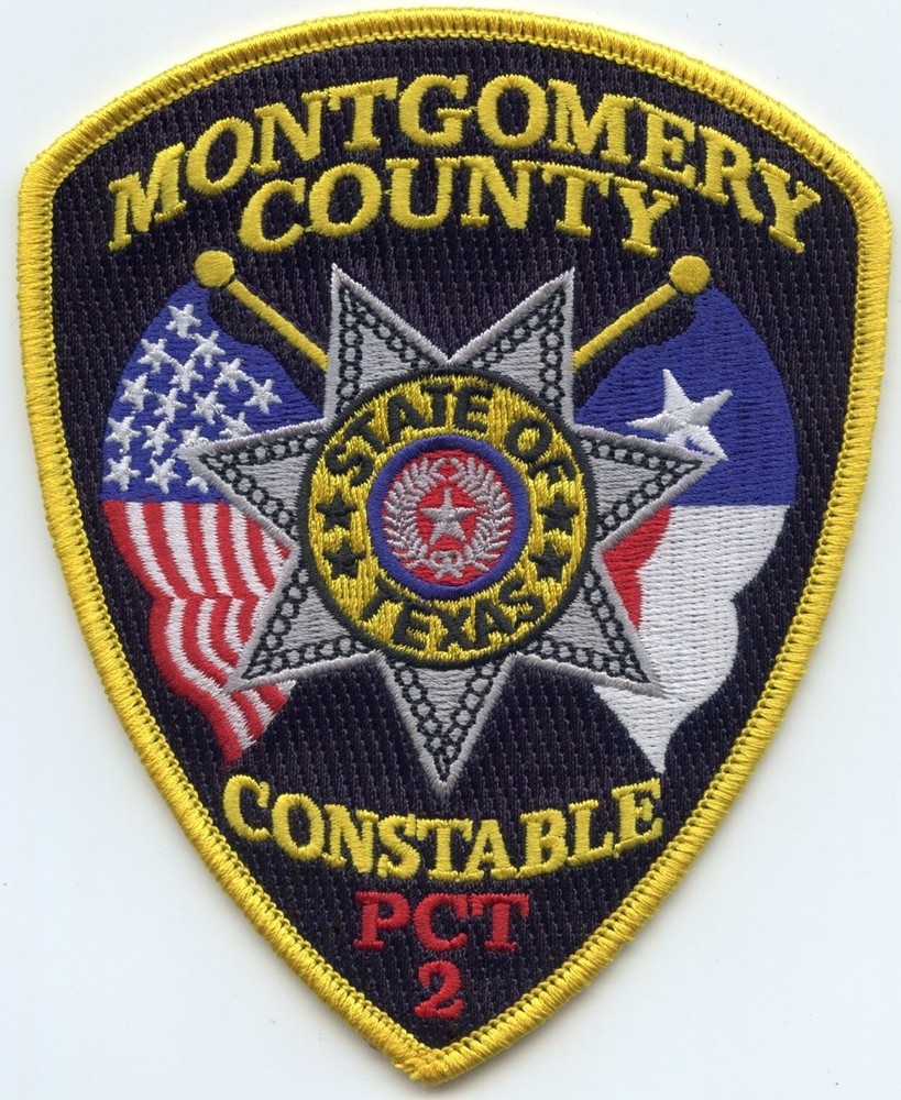 MONTGOMERY COUNTY TEXAS Precinct 2 CONSTABLE sheriff police PATCH