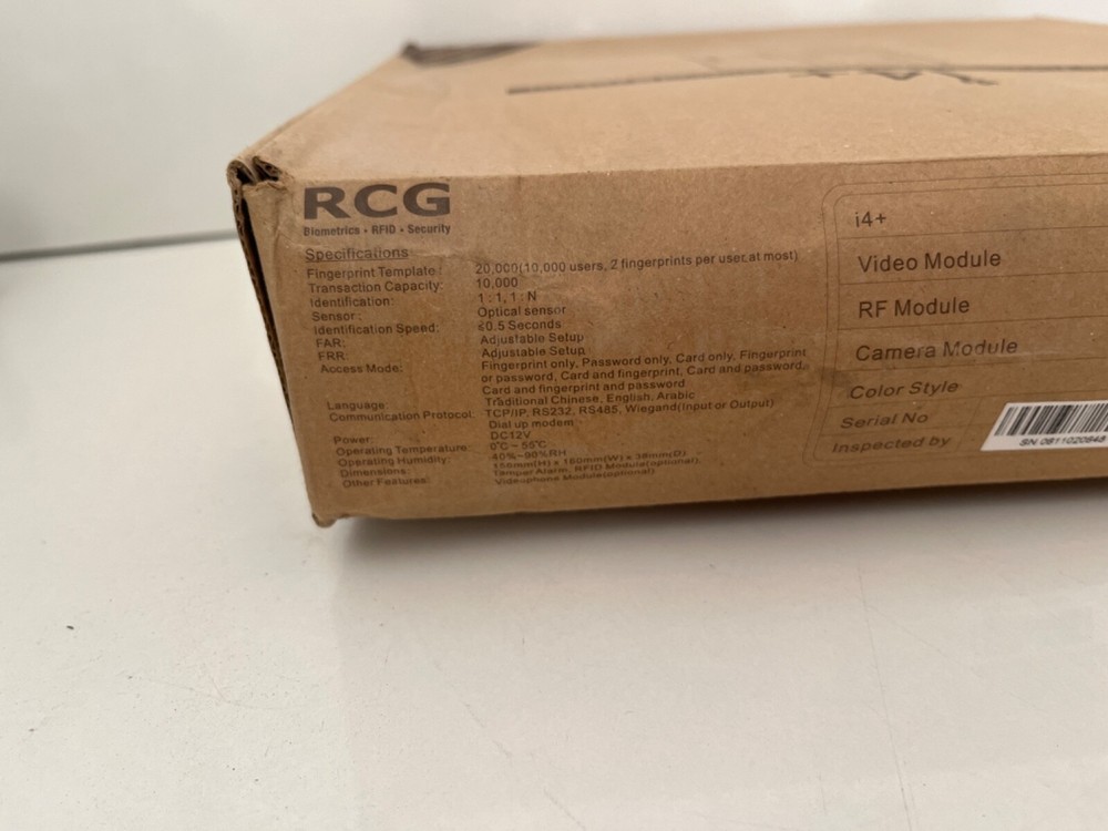 RCG Multi-Functional Access Control I4+