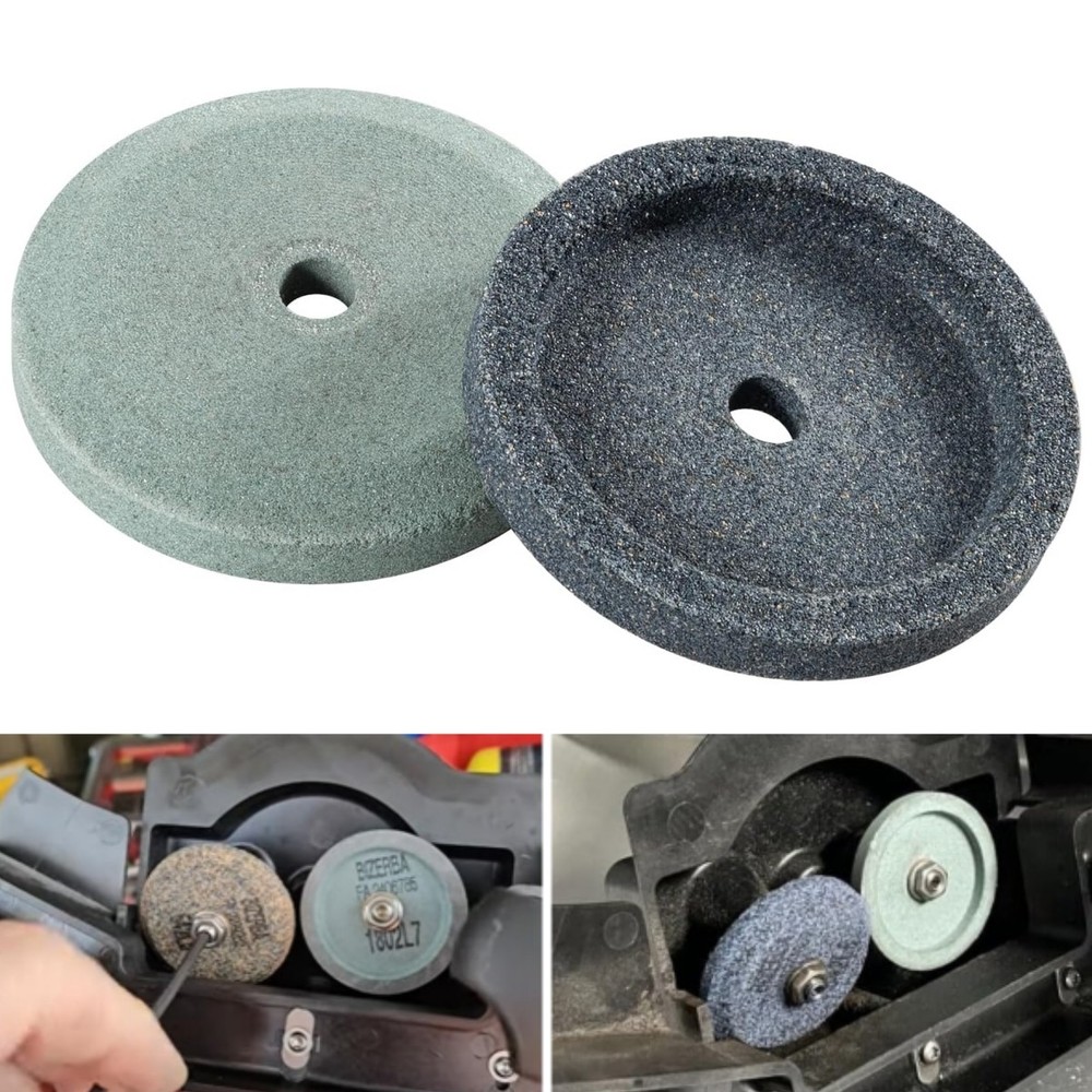 Grinder Sharpening & Honing Stone Set for Bizerba Slicer Replace for 4022060160