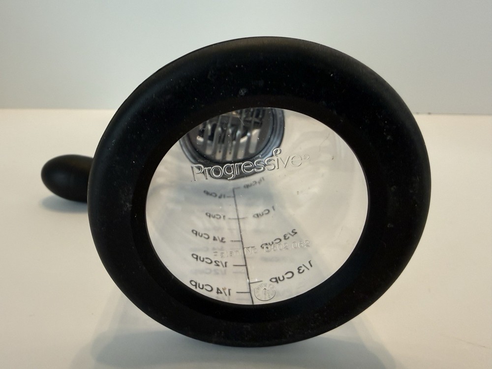 Progressive Manual Nut Chopper Plastic Black 1 1/3 Cup
