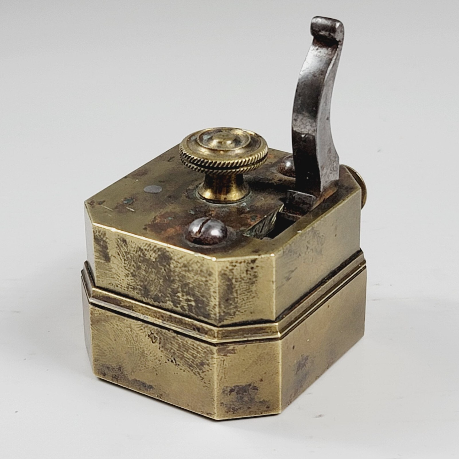 Brass Medical Scarificator for Bloodletting 19th Century by Stille