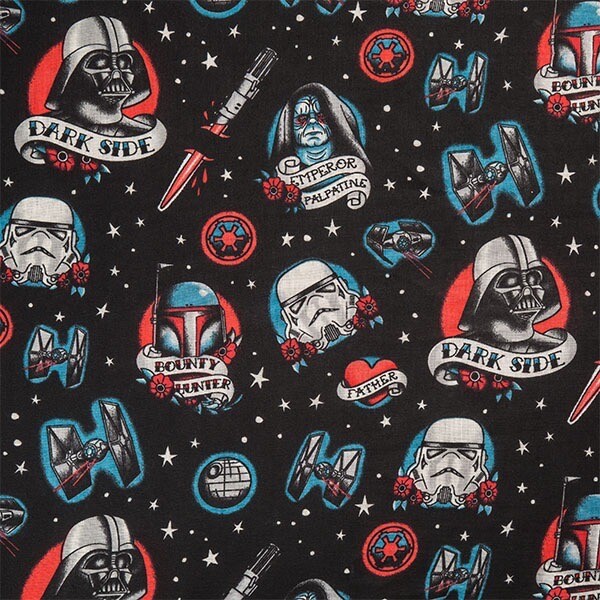 Star Wars Dark Side Tattoo Lightweight Scarf