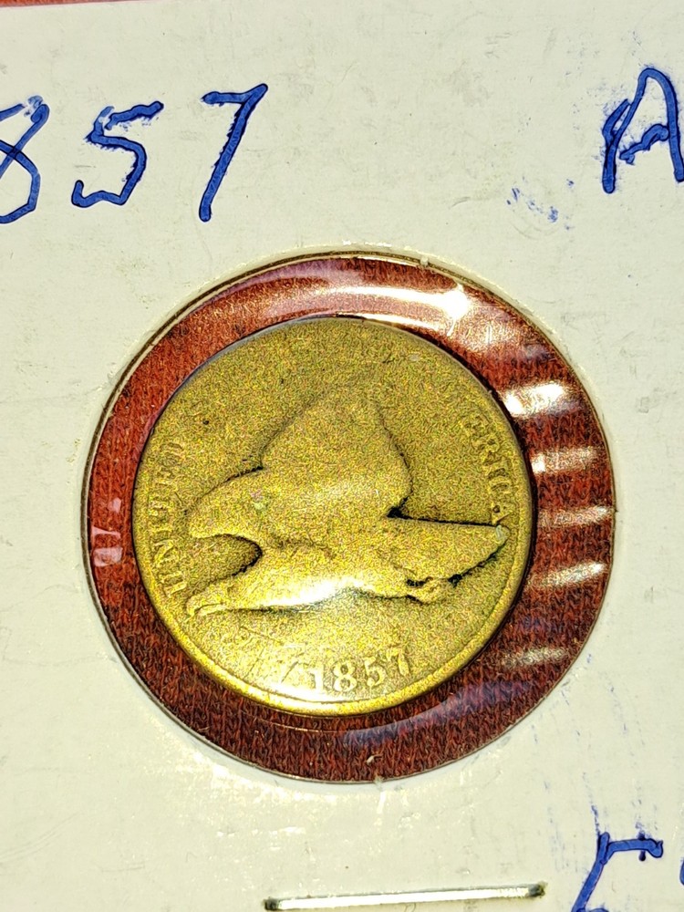 1857 US Flying Eagle One Cent Penny