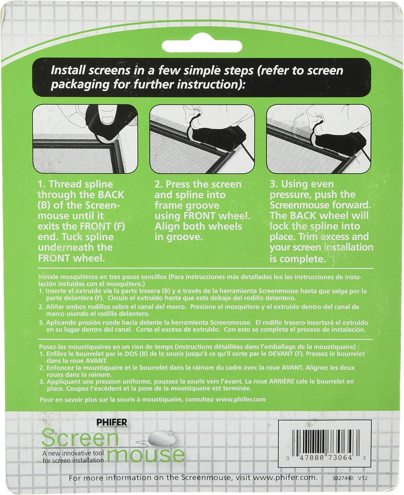 SCREEN MOUSE ROLLER TOOL by Mfrpartno 3027440