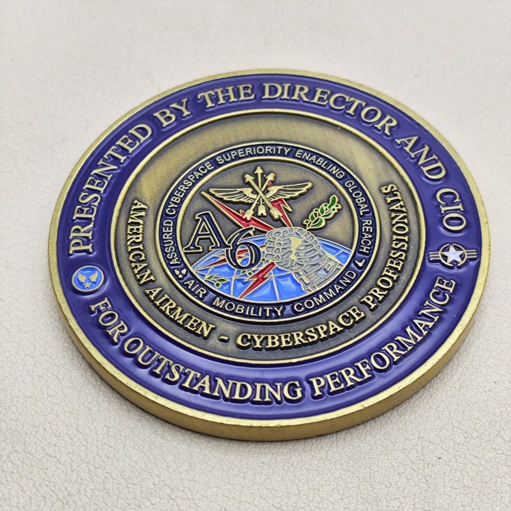 US Air Mobility Command Challenge Coin