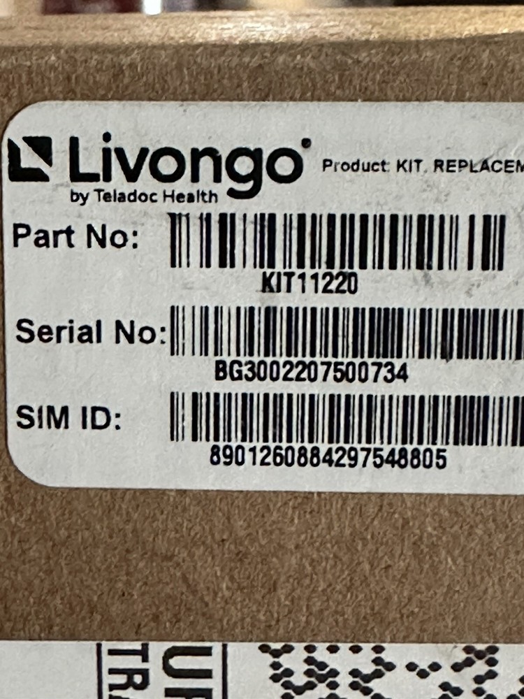 Livongo Connected Meter Kit New! Open Box