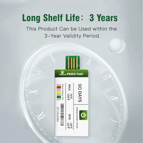 Freshliance Disposable USB Temperature Data Logger 10 Pack for Cold Chain
