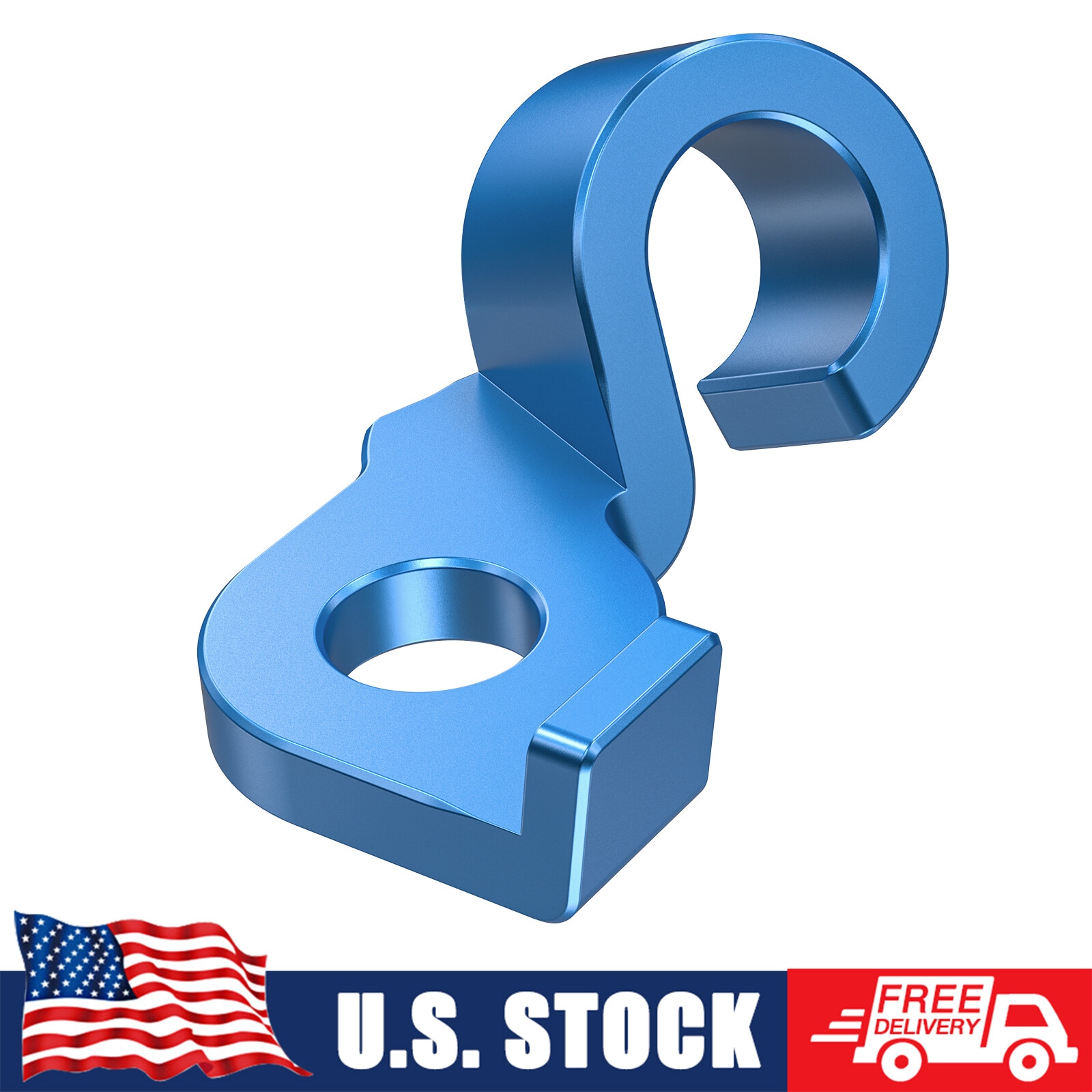 Aluminum Clutch Cable Bracket Holder For Yamaha Blaster 200 Special Edition Blue