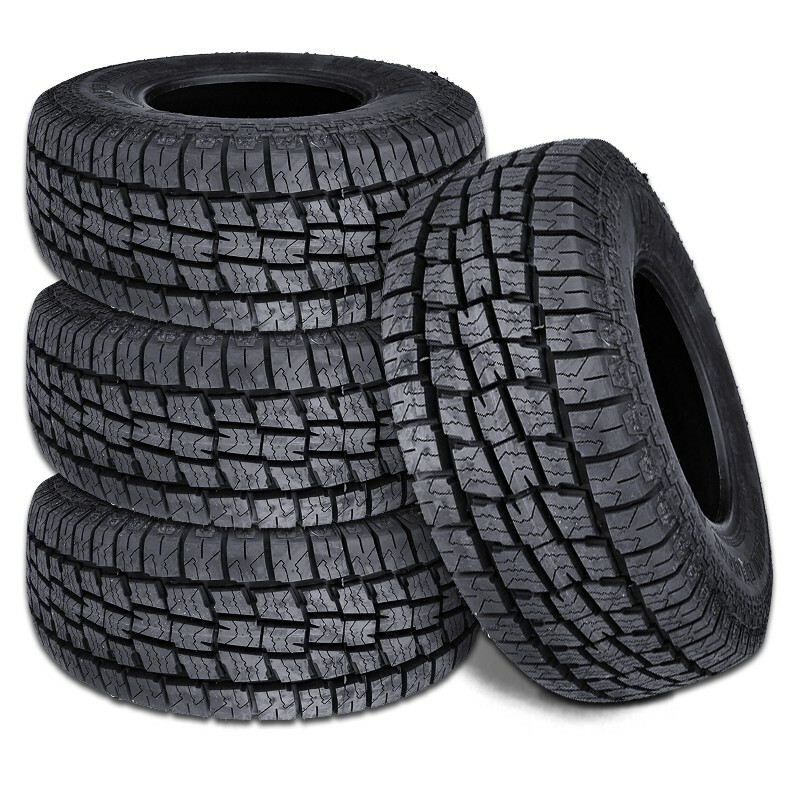 4 Lionhart Lionclaw ATX2 245/70R17 All Terrain Tires [Load Range E, 10 Ply]