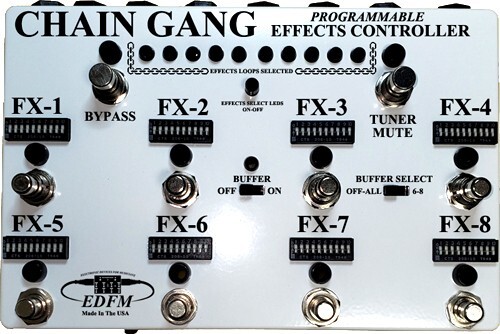 EDFM Chain Gang Programmable Effects Controller Ver.2 Looper