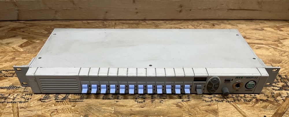 UNTESTED Telex MKP-12 Position Intercom Panel